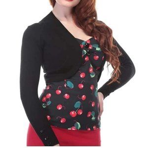 Collectif Mainline Jean Bolero Black